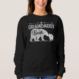 Mens Bear Animal Matching Grandaddy Bären Vater Sweatshirt