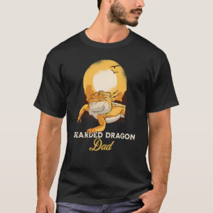 Mens Bearded Dragon Vater Reptile Lizard T-Shirt