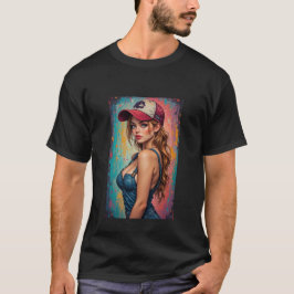Mens Beautiful Graphic Image of Wine, Women & Song T-Shirt