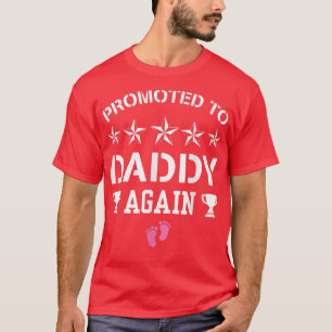 Mens befördert zu Daddy wieder seine Girl Funny Pr T-Shirt