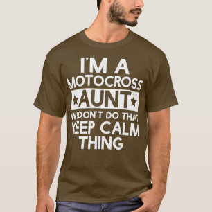 Mens Behielt Calm Motocross Onkel Witzig Cool Onke T-Shirt