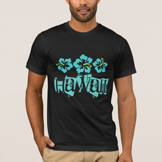 Mens Bella Leinwand T - Shirt-Hawaii T-Shirt (Vorderseite)