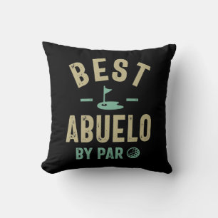 Mens Best Abuelo by Par Großvater Kissen