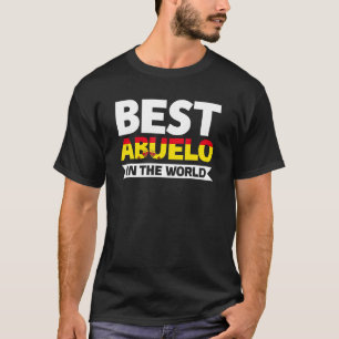 Mens Best Abuelo in the World Großvater T-Shirt