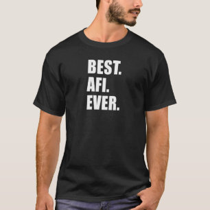 Mens Best Afi Ever Icelandic Nordic Grandfather 1 T-Shirt