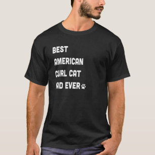 Mens Best American Curl Cat Vater T-Shirt