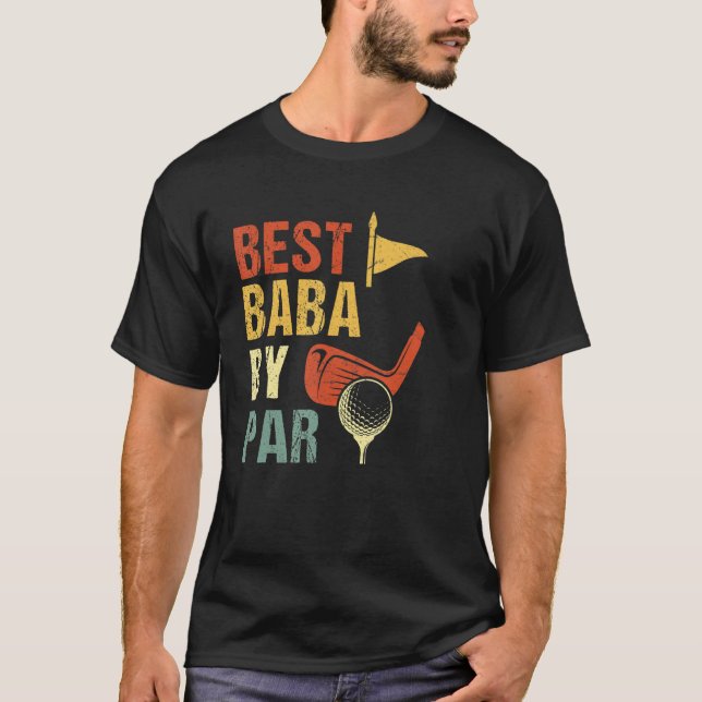 Mens Best Baba by Par Golf T-Shirt (Vorderseite)