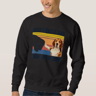 Mens Best Beagle Vater je Hund Vatertag Sweatshirt