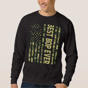 Mens Best Bop je US-amerikanische Flagge Großvater Sweatshirt
