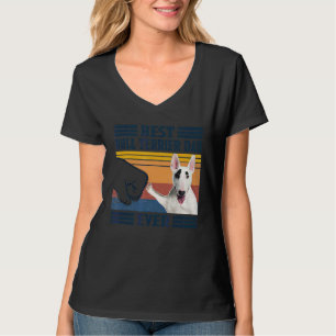 Mens Best Bull Terrier Vater je Hund Vatertag T-Shirt