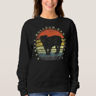 Mens Best Bulldog Vater je Daddy Dog Haustier Besi Sweatshirt