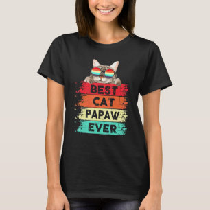 Mens Best Cat Papaw Ever Niedlich Cat Papaw Father T-Shirt