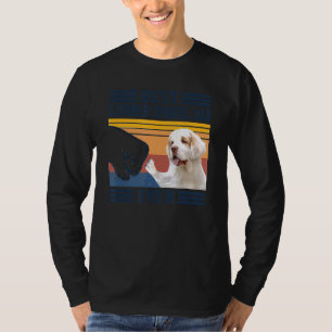 Mens Best Clumber Spaniel Vater je Hund Vater T-Shirt