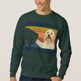 Mens Best Cockapoo Vater Ever Funny Dog Lover Sweatshirt