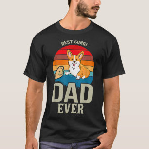 Mens Best Corgi Vater je Daddy Dog Lover Eigentüme T-Shirt