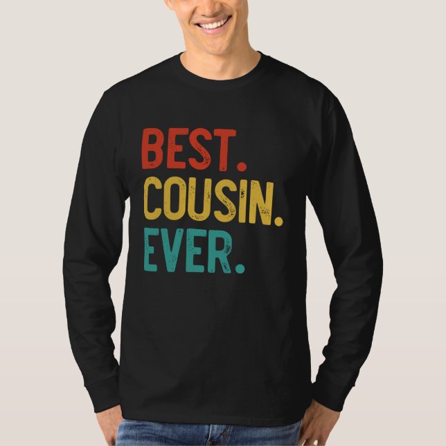 Mens Best Cousin Ever Father's Day Cousin T-Shirt (Vorderseite)