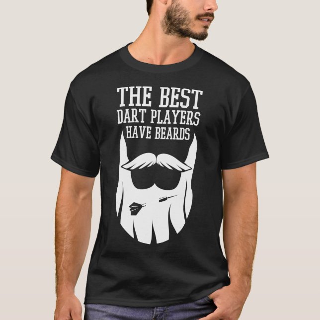 Mens Best Dart Spieler haben Bärendarme T-Shirt (Vorderseite)