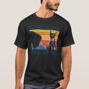 Mens Best Doberman Vater je Hund Vatertag T-Shirt