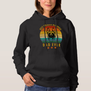 Mens Best Dog Vater je Belgisch Malinois Vaterland Hoodie
