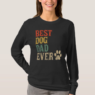 Mens Best Dog Vater je Vintager Hund Daddy T-Shirt