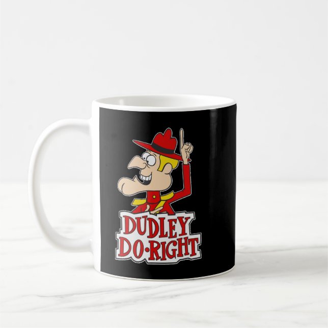 Mens Best Dudley Do right Geschenke für Filmfans Kaffeetasse (Links)