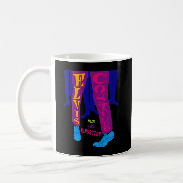 Mens Best Elvis Costello Niedliche Geschenke Kaffeetasse (Links)