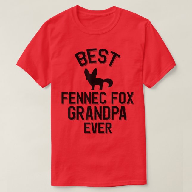 Mens Best Fennec Fox Opa je T - Shirts (Design vorne)