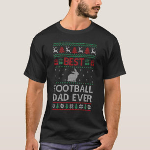 Mens Best Football Vater Ever Match Football Vater T-Shirt