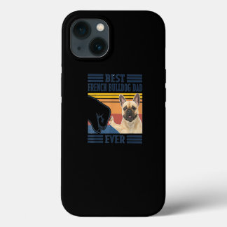 Mens Best French Bulldog Vater Ever Funny Dog Love iPhone 13 Hülle