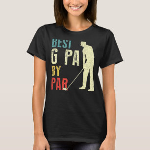 Mens Best G Pa by Par Golf Vatertag Papa T-Shirt