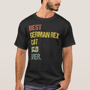 Mens Best German Rex Cat Vater Cat Cat T-Shirt