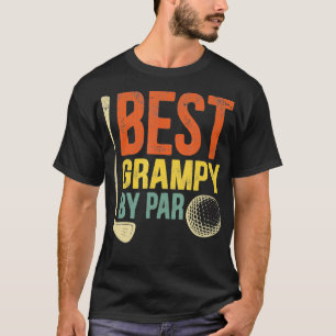 Mens Best Grampy by Par Vatertag Golf Geschenk Gr T-Shirt