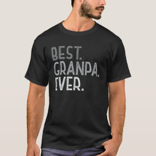 Mens Best Granpa je Großvater Männer Funny Vater T-Shirt