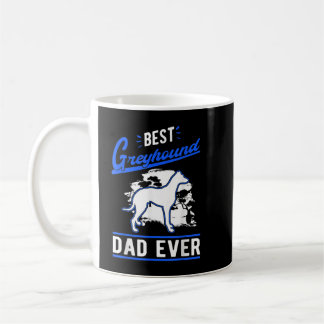 Mens Best Greyhound Vater Ever Whippet Galgo Kaffeetasse