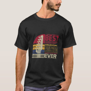 Mens Best Guitar Vater je Music Chords Pater Musi T-Shirt
