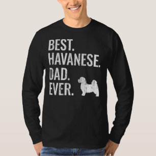 Mens Best Havanese Vater Ever Cool Dog Eigentümer T-Shirt