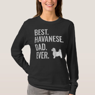 Mens Best Havanese Vater Ever Cool Dog Eigentümer T-Shirt