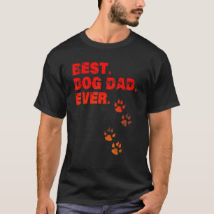 Mens Best Hund Vater je für den Vatertag T-Shirt