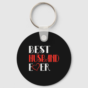 Mens Best Husband Ever T-Shirt Valentinstag Gesche Schlüsselanhänger