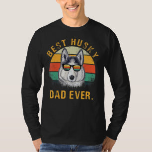 Mens Best Husky Vater je Liebe meine Husky Väter D T-Shirt