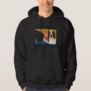 Mens Best Irish Red and White Setter Vater je Hund Hoodie