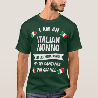 Mens Best Italian Nonno  Great Italian Grandpa T-Shirt