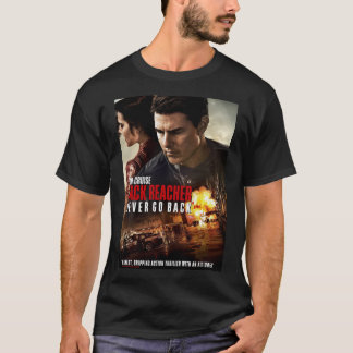 Mens Best Jack Reacher TV Serie Grafische T-Shirts