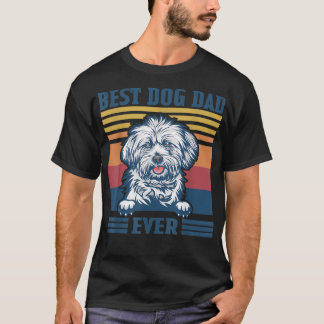 Mens Best Lhasa Apso Vater Ever Funny Dog Vater Va T-Shirt