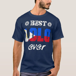 Mens Best Lolo Ever Filipino Großvater T-Shirt
