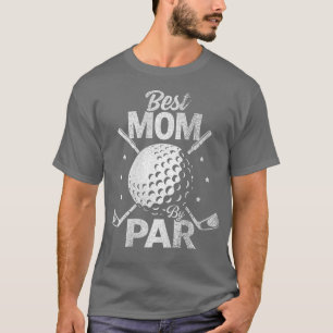 Mens Best Mama by Par Daddy Vatertag Funny Golf T-Shirt