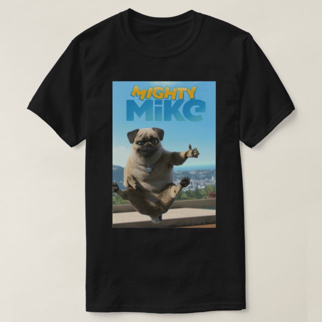 Mens Best Mighty Mike Geschenke für Filmfans T-Shirt (Design vorne)