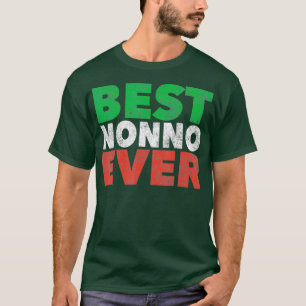 Mens Best Nonno je Italienischer Großvater Großv T-Shirt
