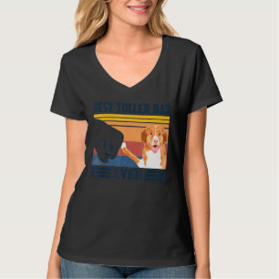 Mens Best Nova Scotia Duck Tolling Retriever Vater T-Shirt