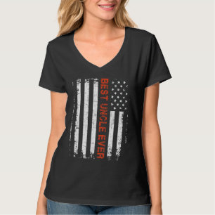 Mens Best Onkel je amerikanisches Flag-Shirt für U T-Shirt